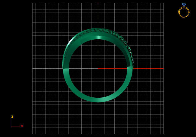 Fancy Womens Rings Plain Rings Ready STL 3DM Models Rings 3D print model_4