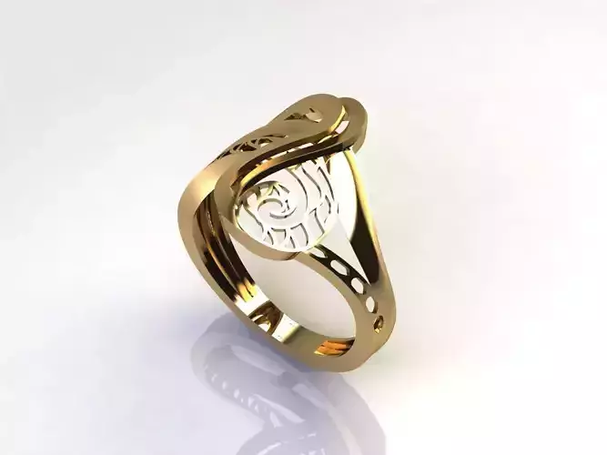 Fancy Womens Rings Plain Rings Ready STL 3DM Models Rings