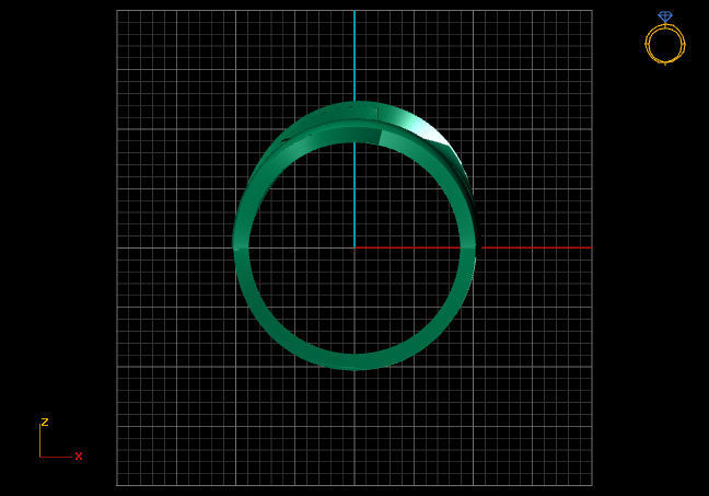 Fancy Womens Rings Plain Rings Ready STL 3DM Models Rings 3D print model_4