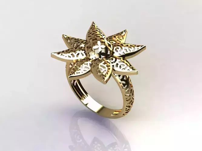 Fancy Womens Rings Plain Rings Ready STL 3DM Models Rings