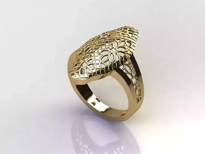 Fancy Womens Rings Plain Rings Ready STL 3DM Models Rings