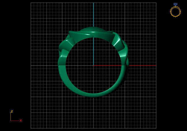 Fancy Womens Rings Plain Rings Ready STL 3DM Models Rings 3D print model_4