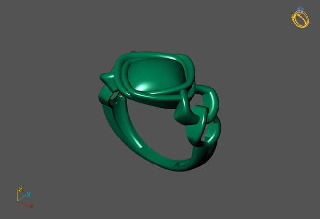 Fancy Womens Rings Plain Rings Ready STL 3DM Models Rings 3D print model_2