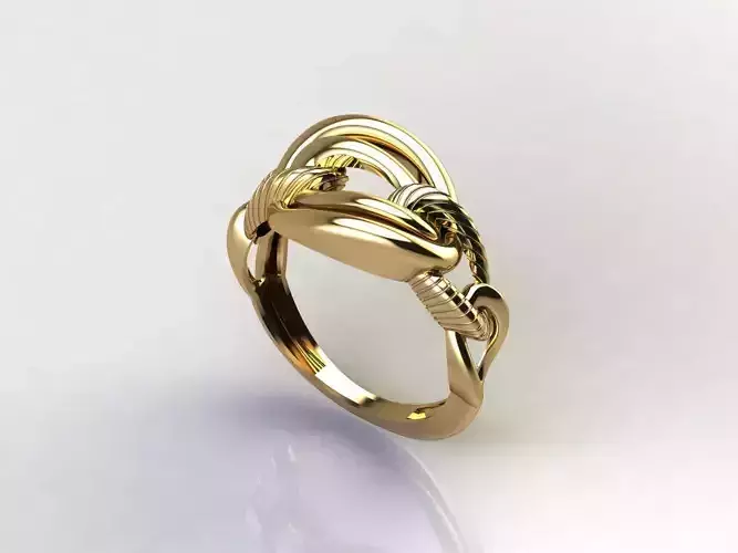 Fancy Womens Rings Plain Rings Ready STL 3DM Models Rings