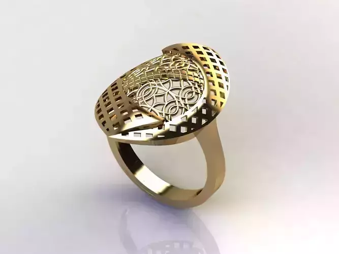Fancy Womens Rings Plain Rings Ready STL 3DM Models Rings 3D print model