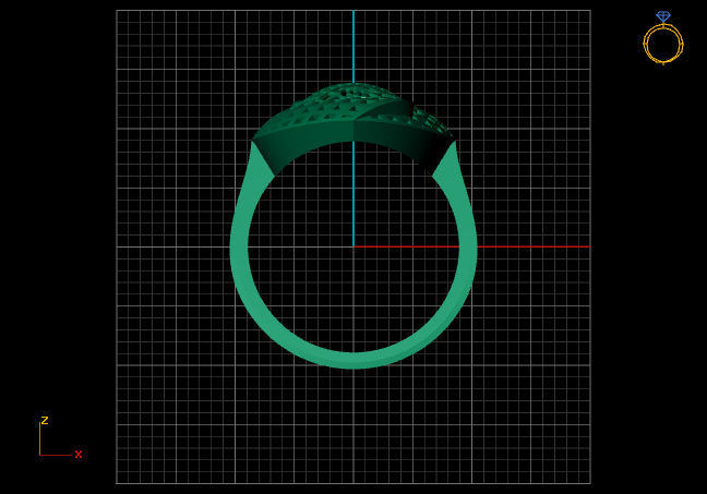 Fancy Womens Rings Plain Rings Ready STL 3DM Models Rings 3D print model_4