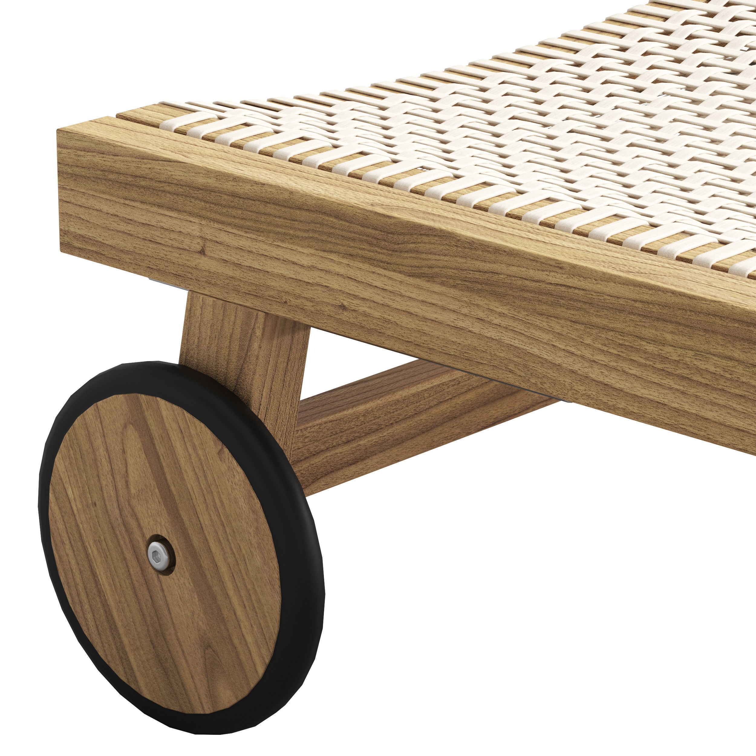 Globewest Hamptons Sunbed 3D model_3