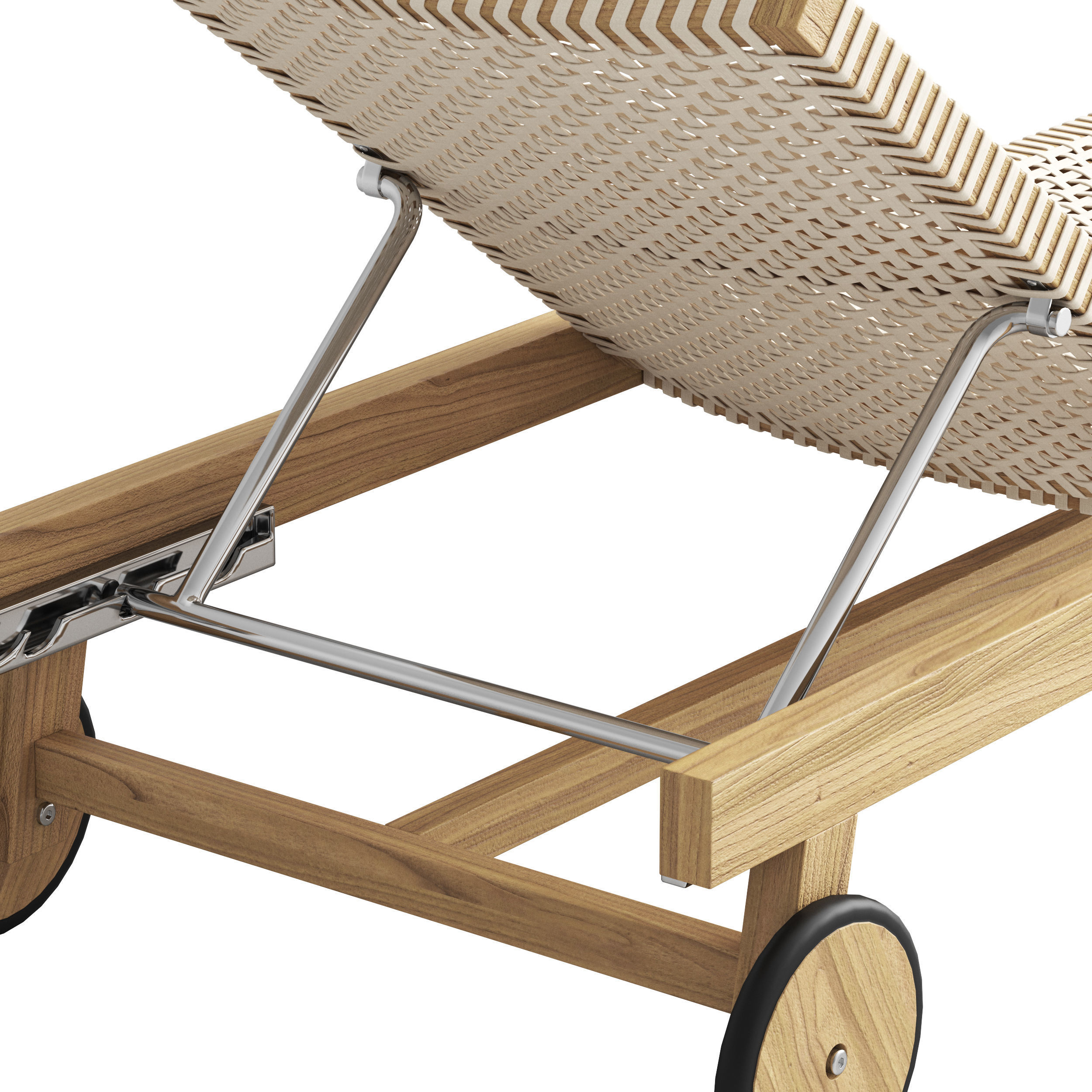 Globewest Hamptons Sunbed 3D model_5