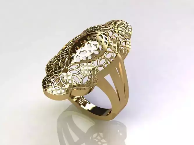 Fancy Womens Rings Plain Rings Ready STL 3DM Models Rings