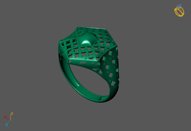 Fancy Womens Rings Plain Rings Ready STL 3DM Models Rings 3D print model_2