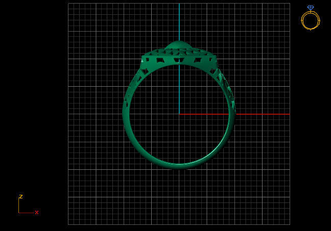 Fancy Womens Rings Plain Rings Ready STL 3DM Models Rings 3D print model_4