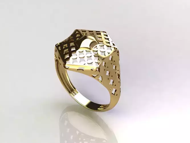 Fancy Womens Rings Plain Rings Ready STL 3DM Models Rings 3D print model