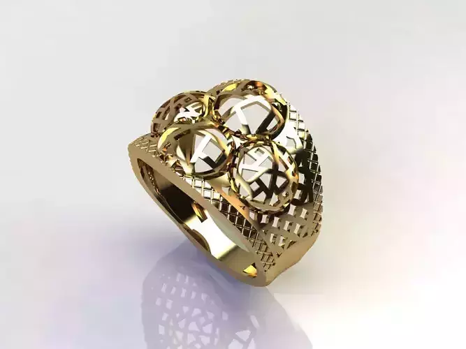 Fancy Womens Rings Plain Rings Ready STL 3DM Models Rings 3D print model
