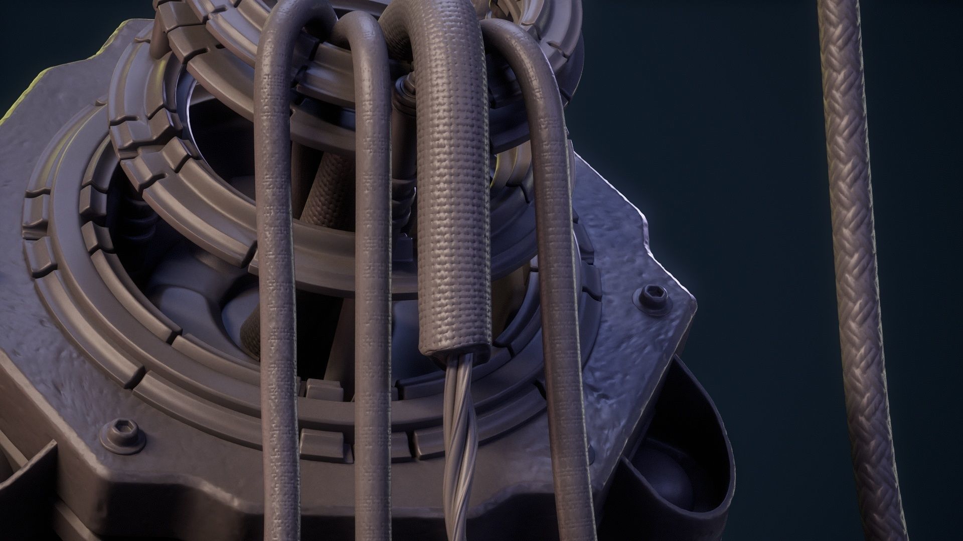 Magneto Female version high detailed 3D print model_48