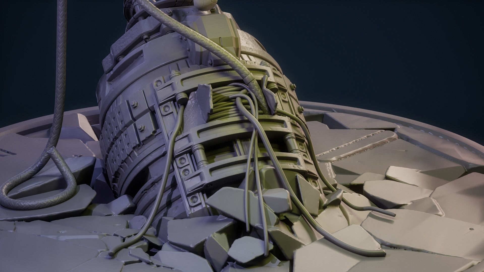 Magneto Female version high detailed 3D print model_49