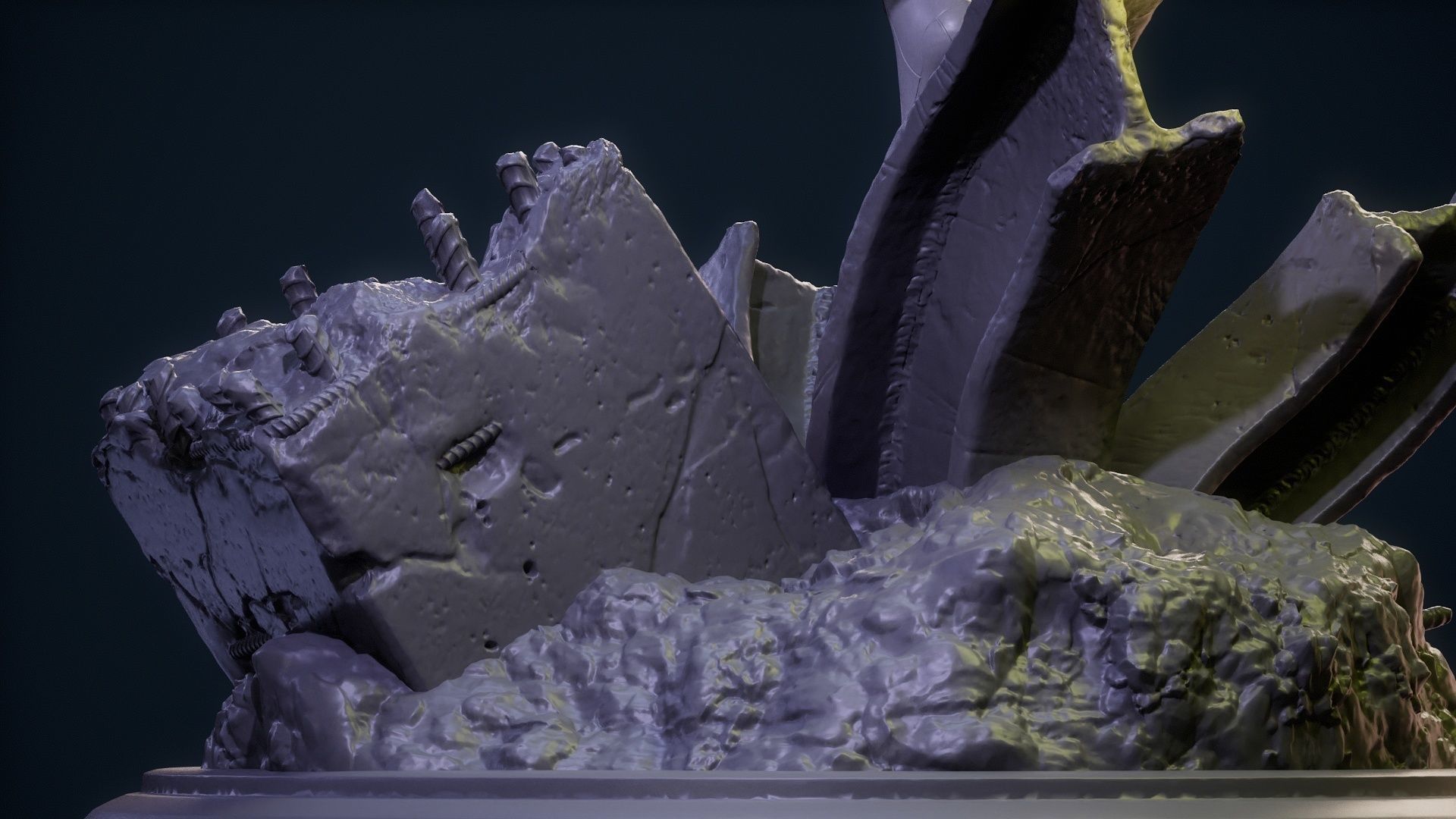 Magneto Female version high detailed 3D print model_39