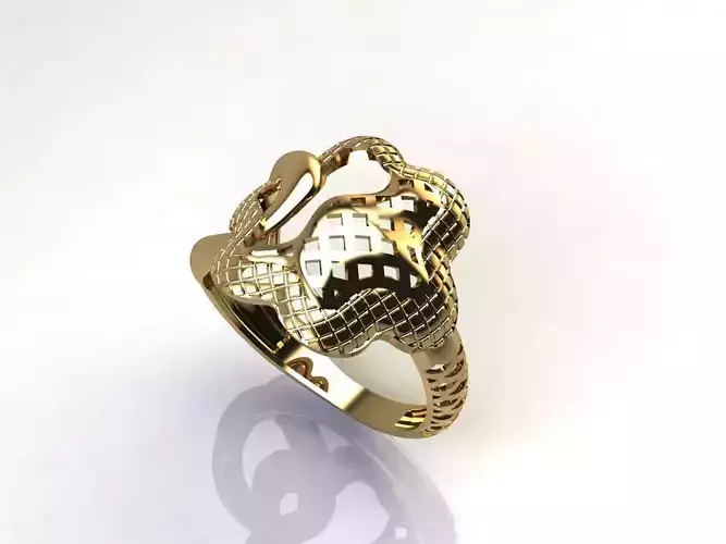 Fancy Womens Rings Plain Rings Ready STL 3DM Models Rings 3D print model