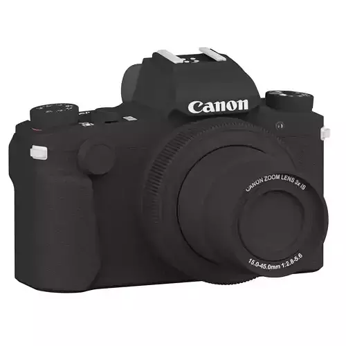 Canon 2208C001 Appareil Free low-poly 3D model