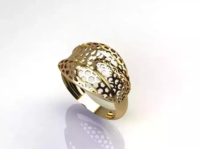 Fancy Womens Rings Plain Rings Ready STL 3DM Models Rings 3D print model