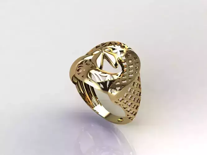 Fancy Womens Rings Plain Rings Ready STL 3DM Models Rings