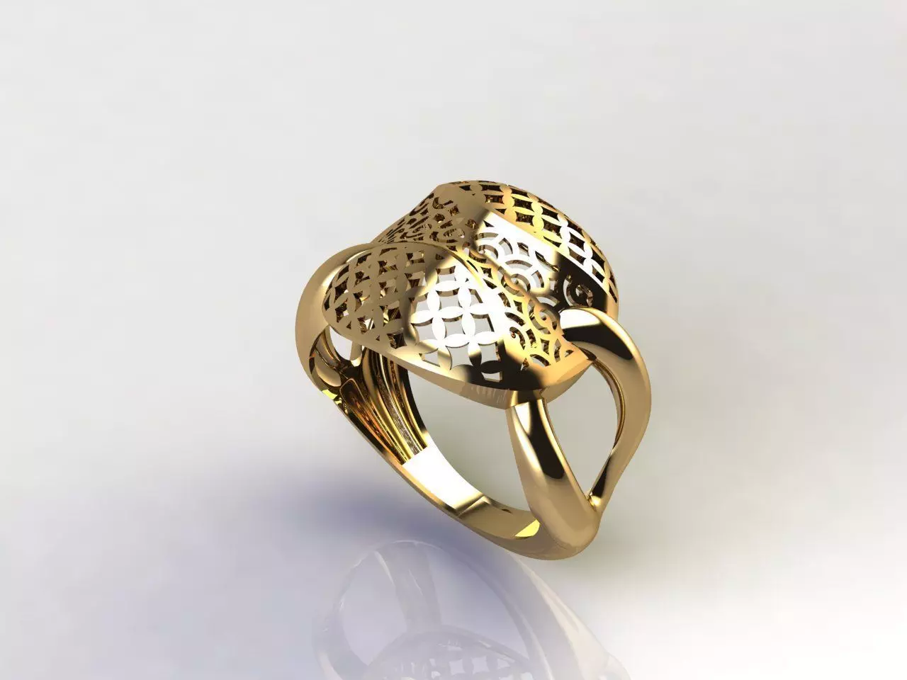 Fancy Womens Rings Plain Rings Ready STL 3DM Models Rings 3D print model_0