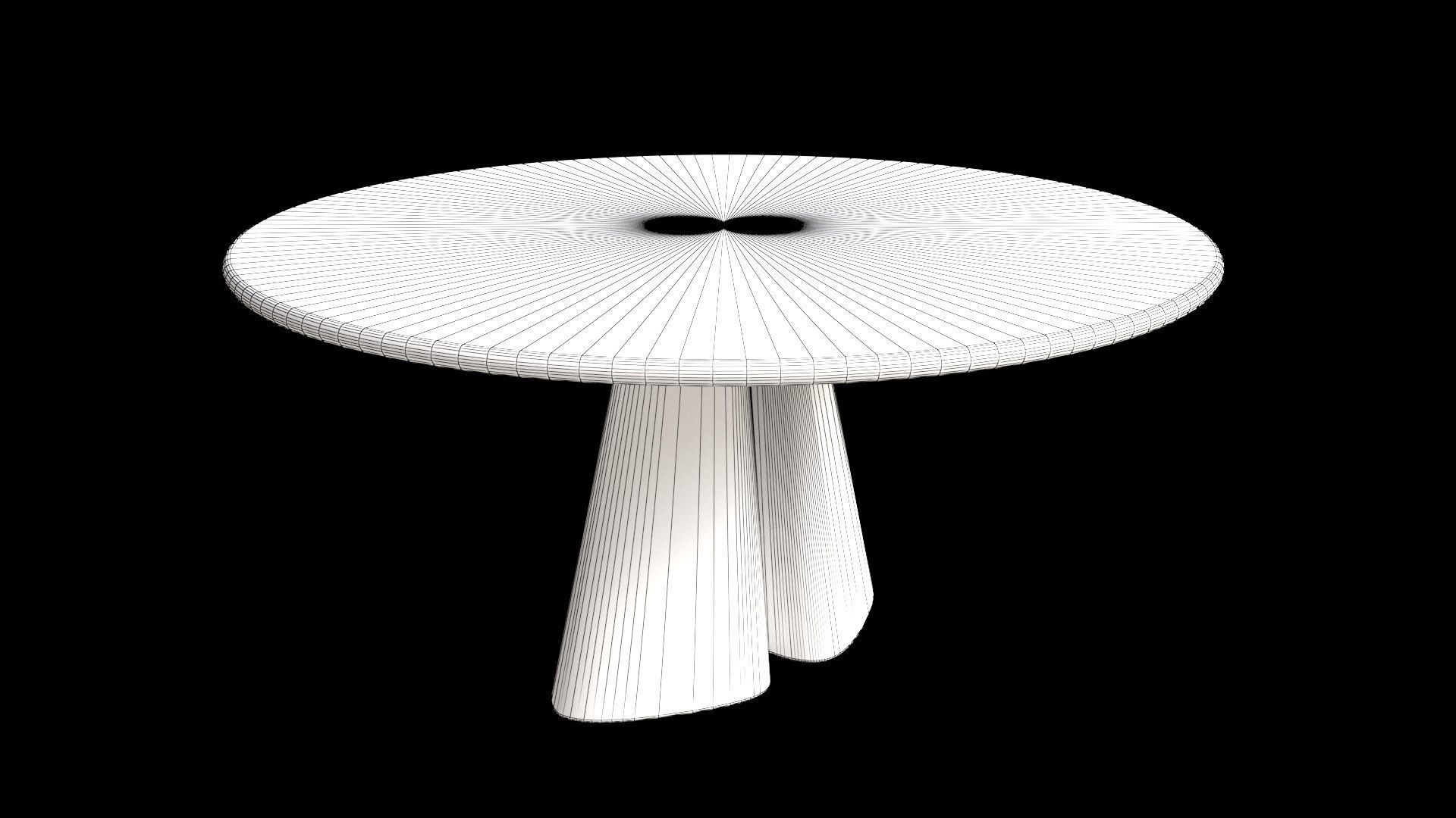 Table Raja Laurameroni 3D model_1