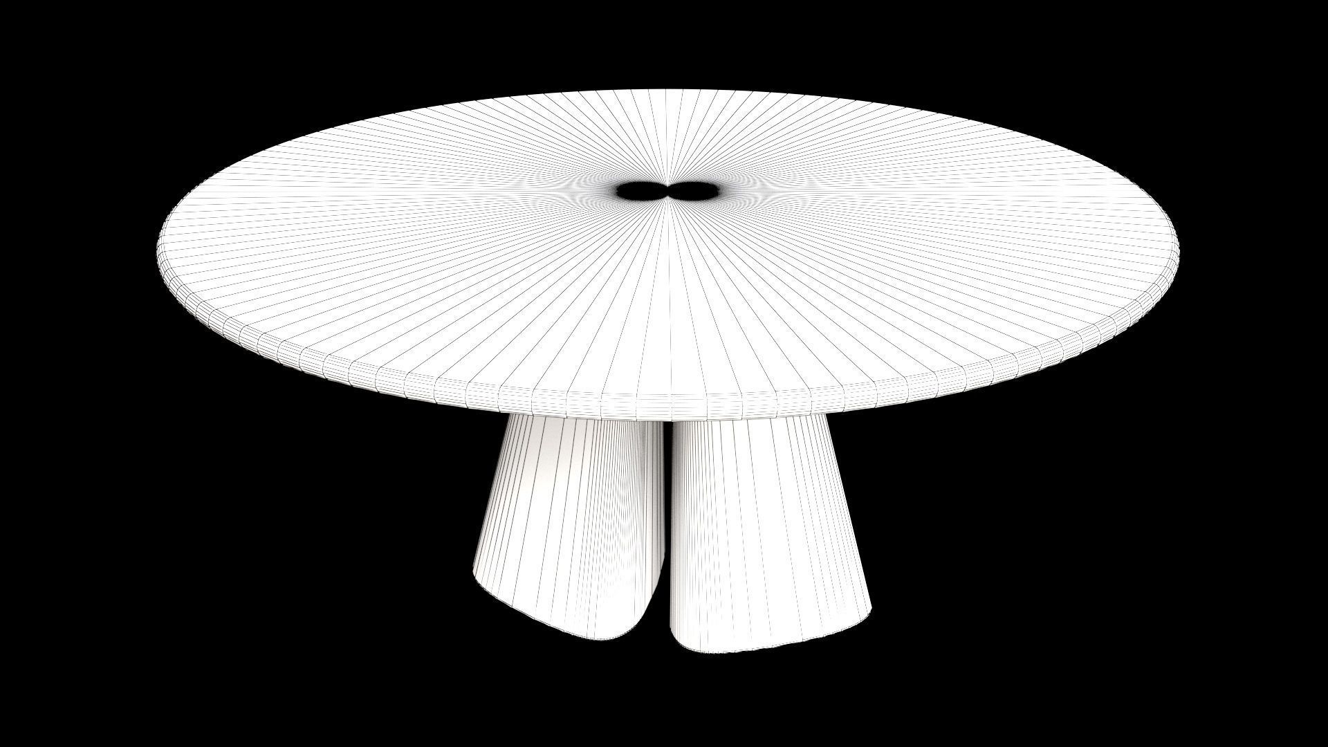 Table Raja Laurameroni 3D model_3
