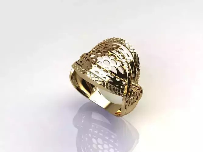 Fancy Womens Rings Plain Rings Ready STL 3DM Models Rings