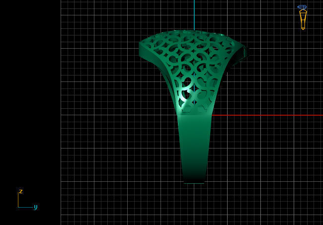 Fancy Womens Rings Plain Rings Ready STL 3DM Models Rings 3D print model_5