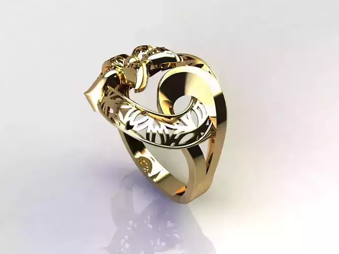 Fancy Womens Rings Plain Rings Ready STL 3DM Models Rings