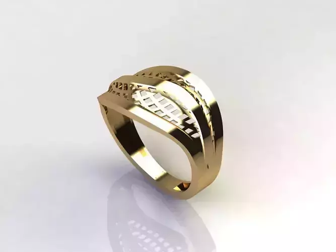 Fancy Womens Rings Plain Rings Ready STL 3DM Models Rings