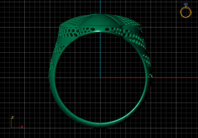 Fancy Womens Rings Plain Rings Ready STL 3DM Models Rings 3D print model_4