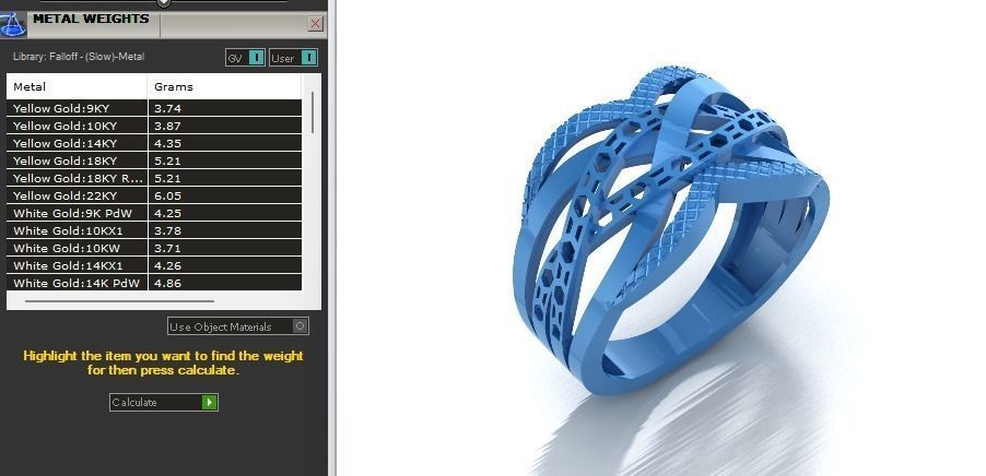 Fancy Womens Rings Plain Rings Ready STL 3DM Models Rings 3D print model_1