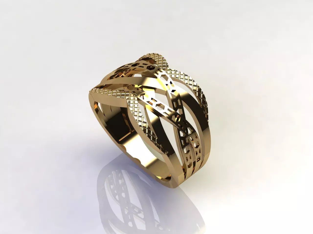 Fancy Womens Rings Plain Rings Ready STL 3DM Models Rings 3D print model_0