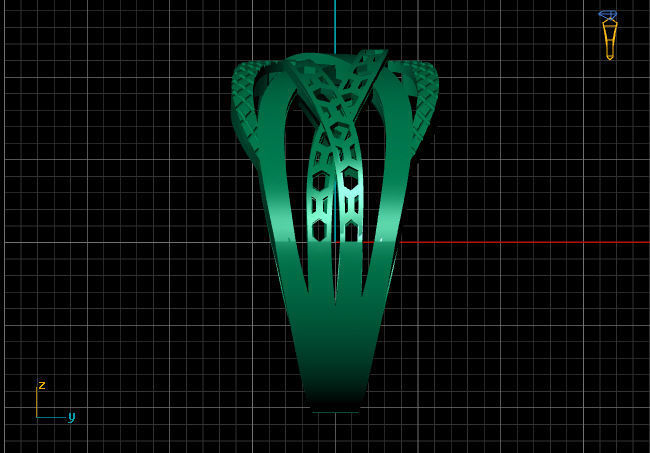 Fancy Womens Rings Plain Rings Ready STL 3DM Models Rings 3D print model_5