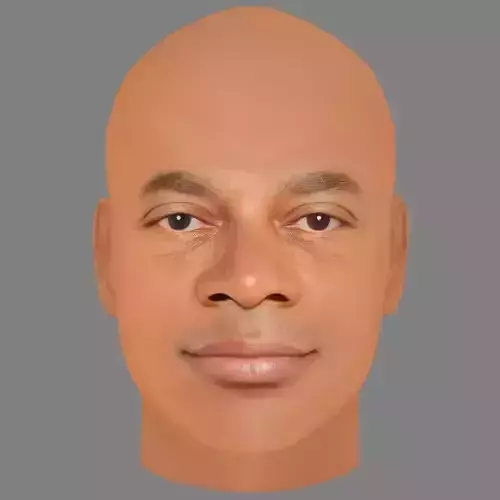 Alonzo Bodden Head - Low poly head for game