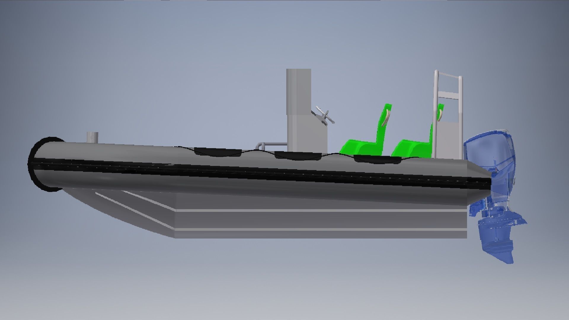 Boat Assembly 3d model 3D model_1