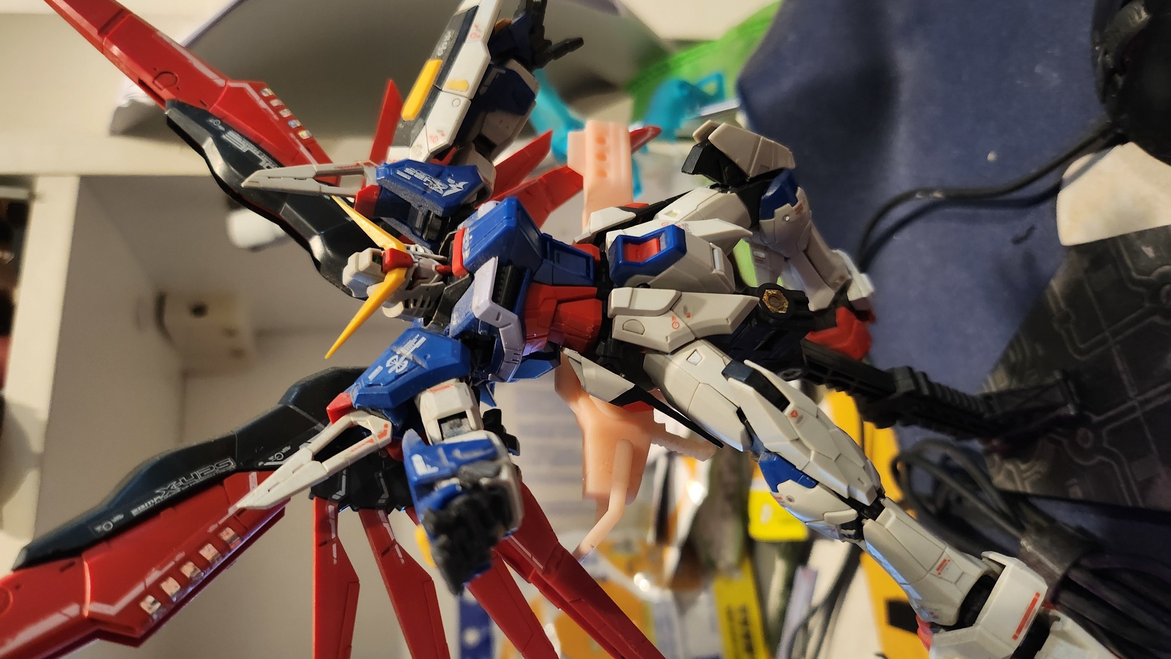 Destiny Gundam Spec II Rifle from gundam seed freedom 3D print model_7