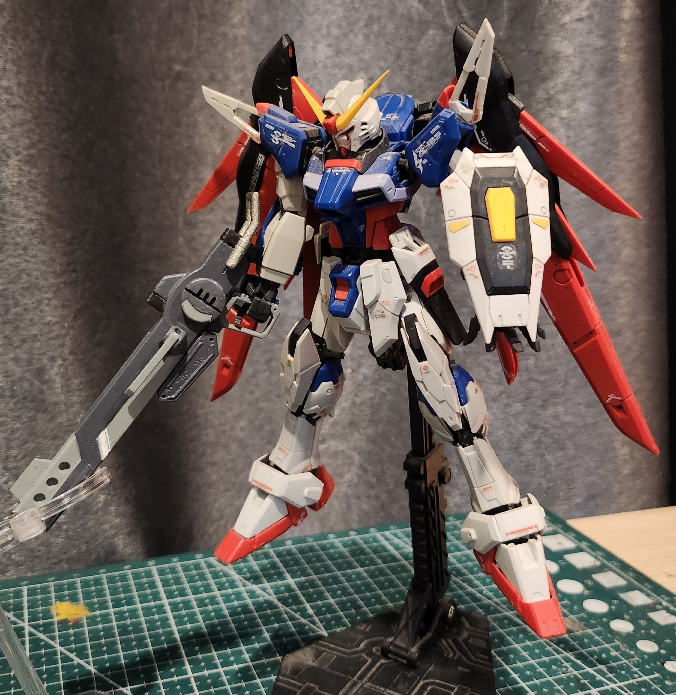 Destiny Gundam Spec II Rifle from gundam seed freedom 3D print model_1