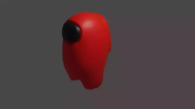 3D model of Among us 3D model