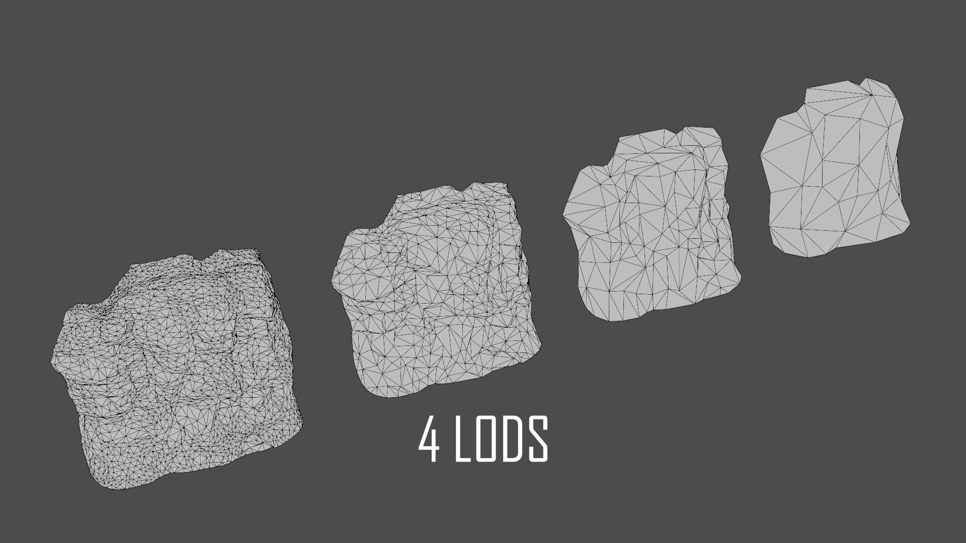 The Cemetery Pack Low-poly 3D model_118