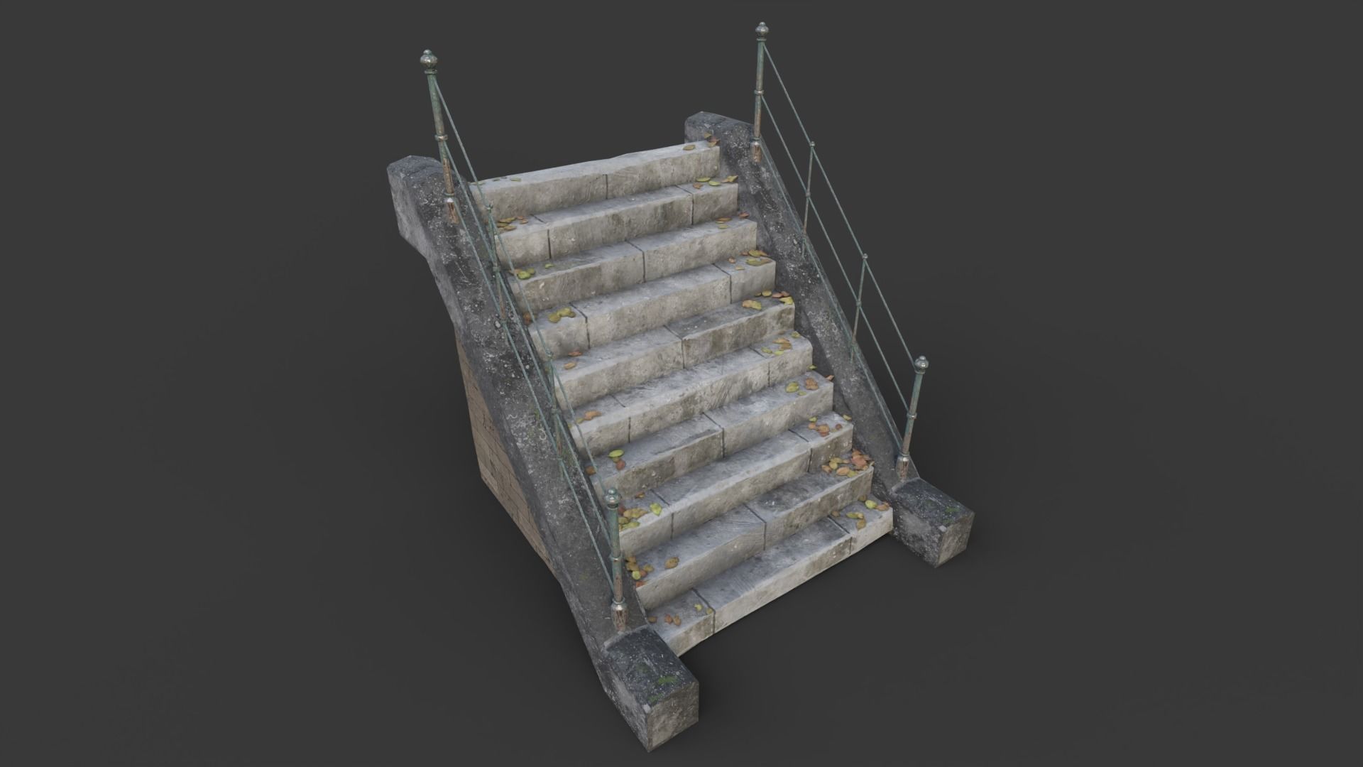 The Cemetery Pack Low-poly 3D model_71