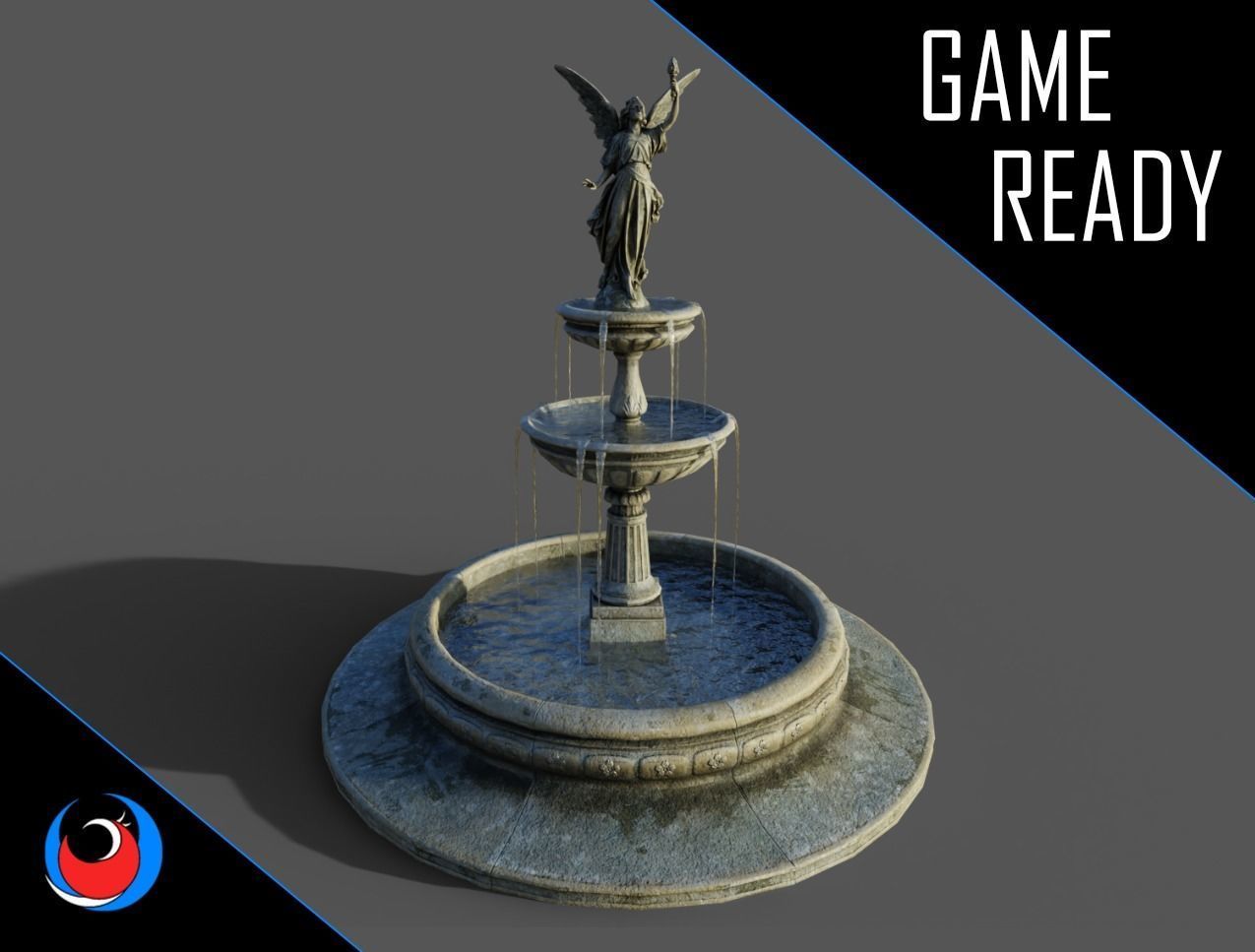 The Cemetery Pack Low-poly 3D model_99