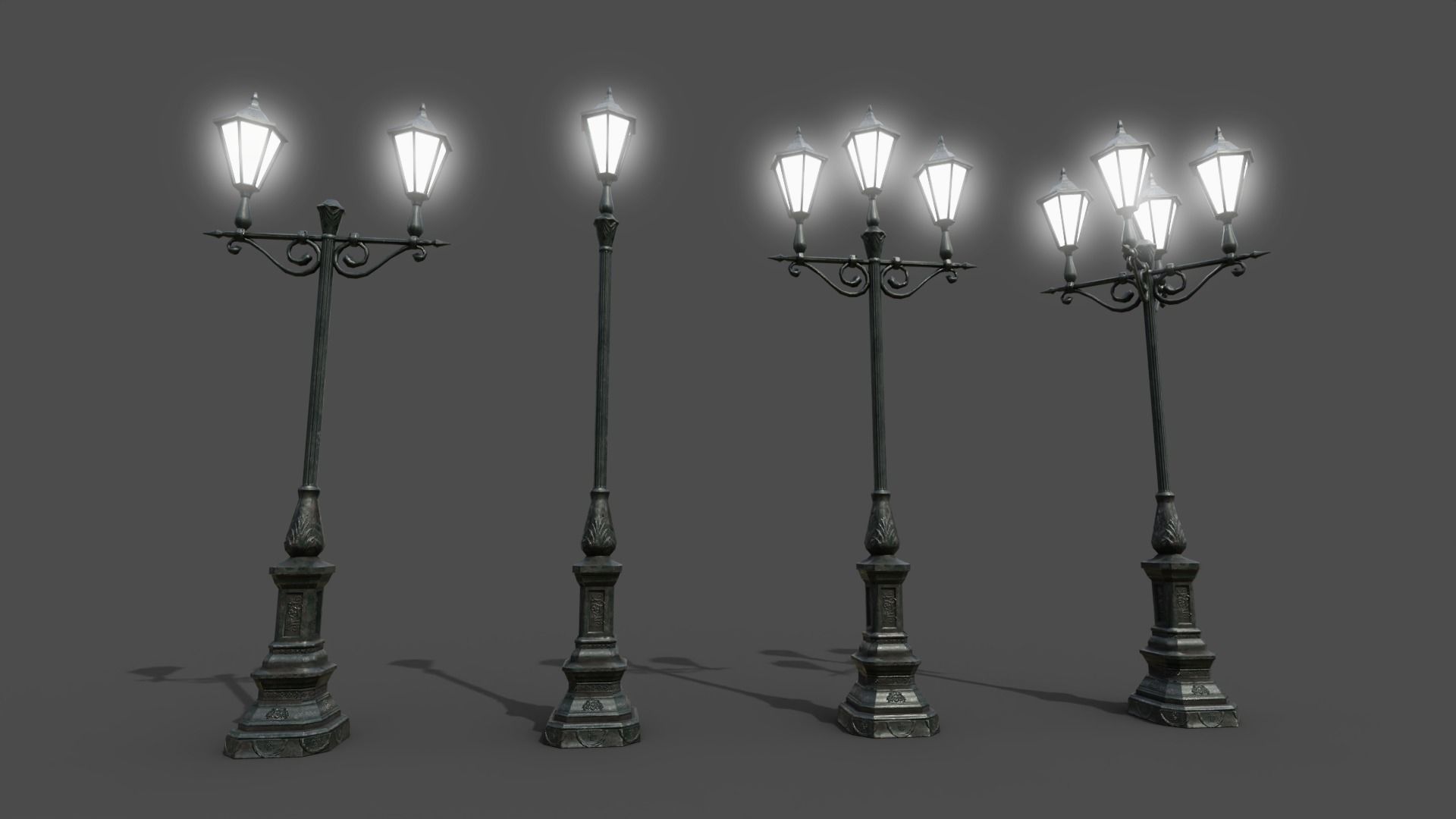 The Cemetery Pack Low-poly 3D model_94