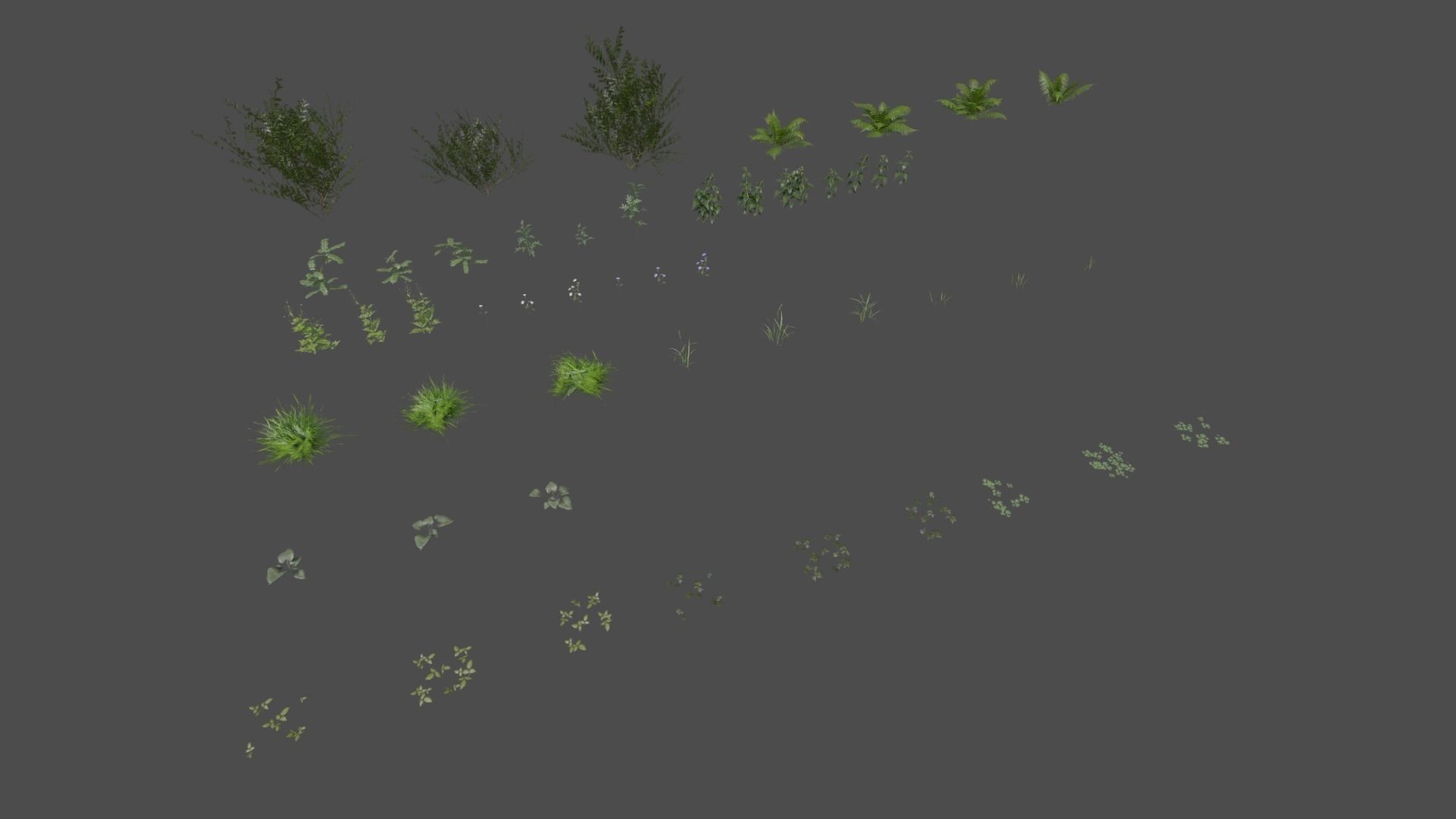 The Cemetery Pack Low-poly 3D model_124