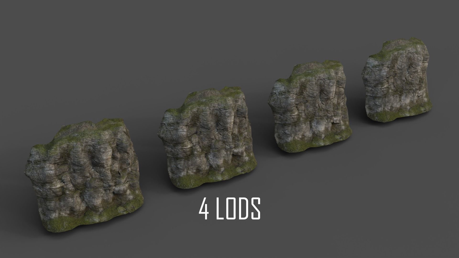 The Cemetery Pack Low-poly 3D model_117
