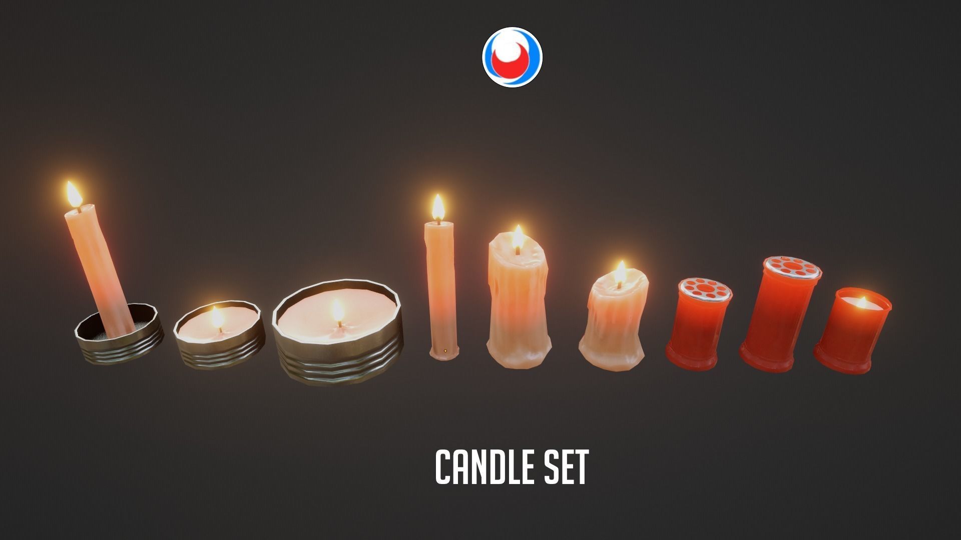 The Cemetery Pack Low-poly 3D model_107