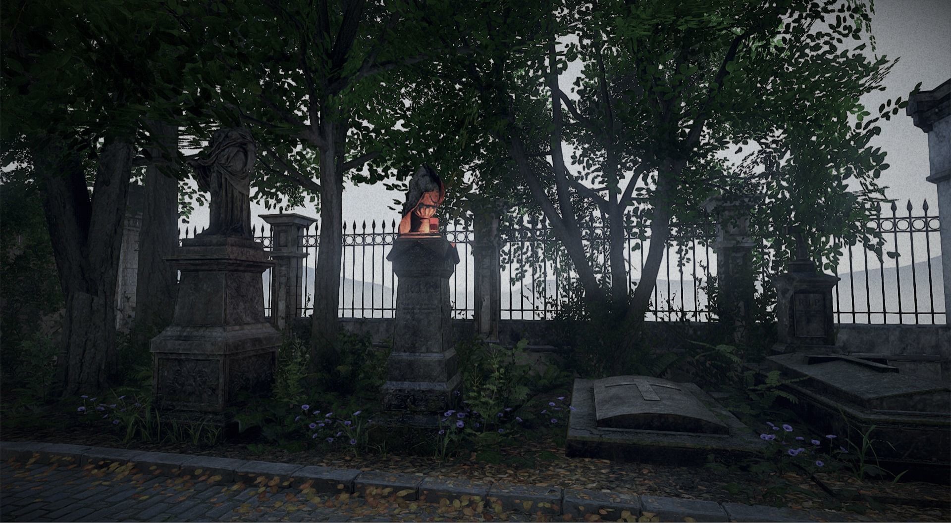 The Cemetery Pack Low-poly 3D model_16