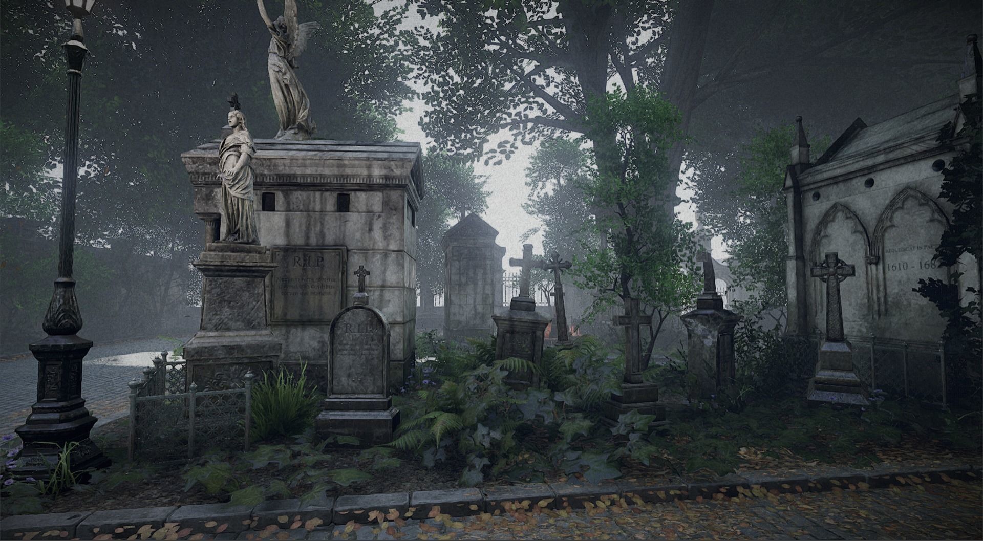 The Cemetery Pack Low-poly 3D model_9