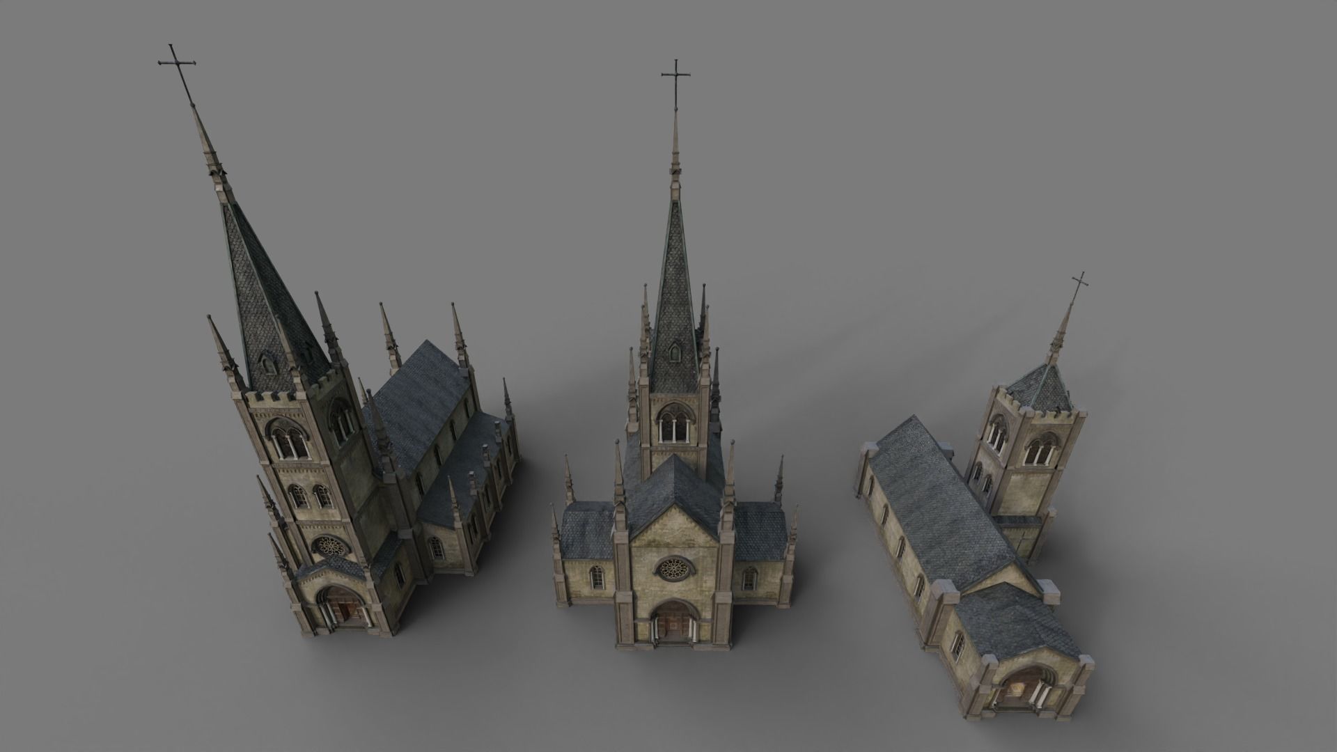 The Cemetery Pack Low-poly 3D model_85